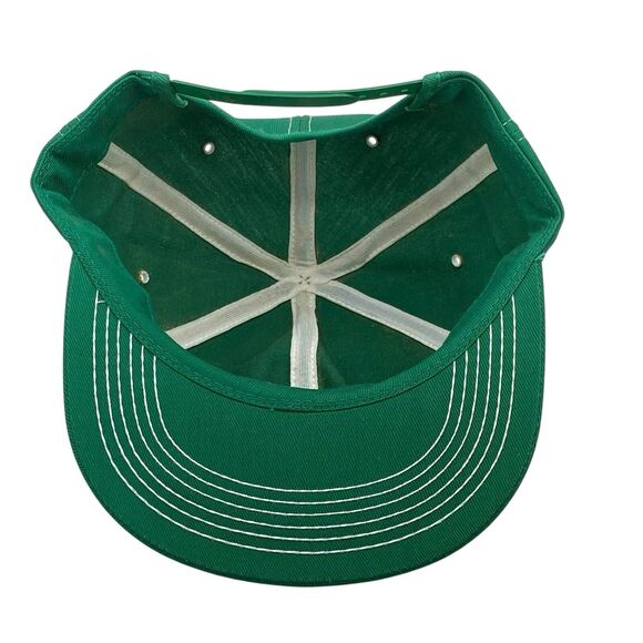 Vintage K-Brand Pioneer Snapback Trucker Hat Green USA Made (H24) - Picture 6 of 8